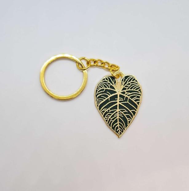 Anthurium Regale Keychain