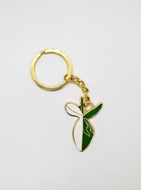 Syngonium Albo Keychain